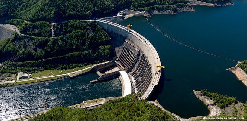 Sayano-Shushenskaya hidroelektrinė