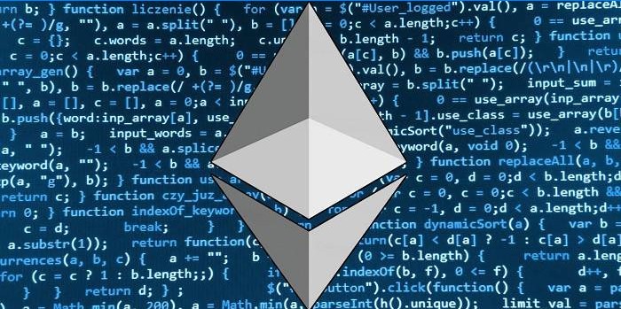 „Ethereum“ kriptovaliutos logotipas