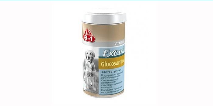 Vitaminai šunims „Excel“ Gliukozaminas