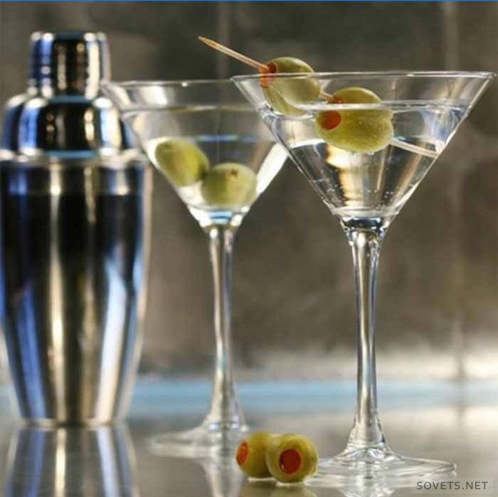 Kokteiliai arba Martini su ledu