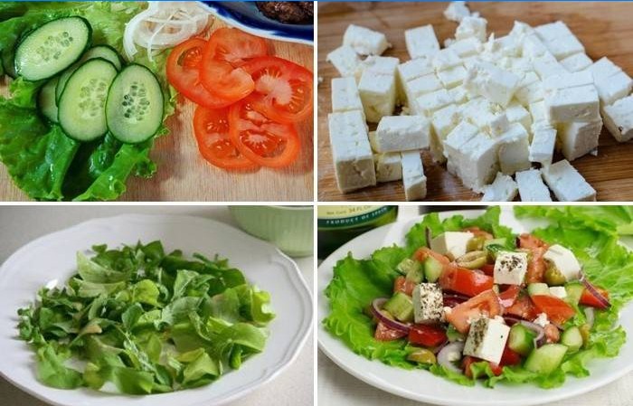 Vasaros salotų receptas