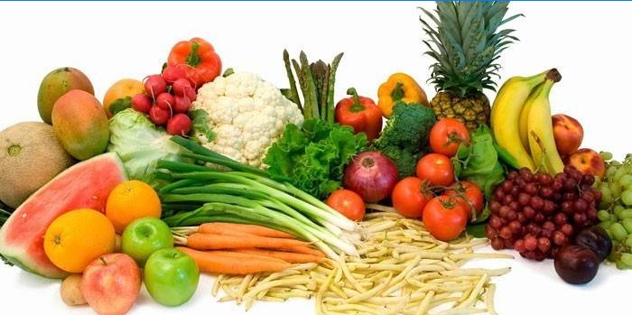 Daržovės, žali, ankštiniai ir vaisiai