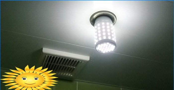 LED lempos galia