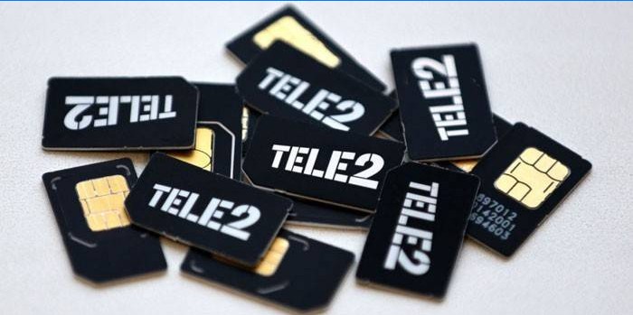 SIM kortelės „Tele2“