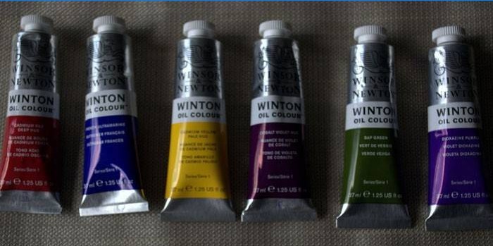 WINTON aliejinių dažų rinkinys