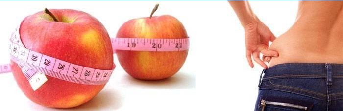 Obuoliai yra idealus 10 kg lieknėjimo produktas.