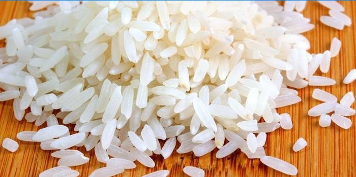 balti ryžiai
