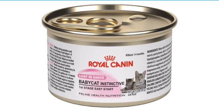 „Royal Canin Babycat Instinctive“ konservai