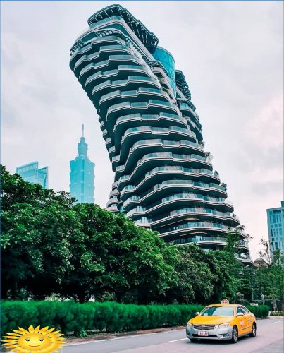 „Agora Garden“ - ekologinis dangoraižis Taipėjuje