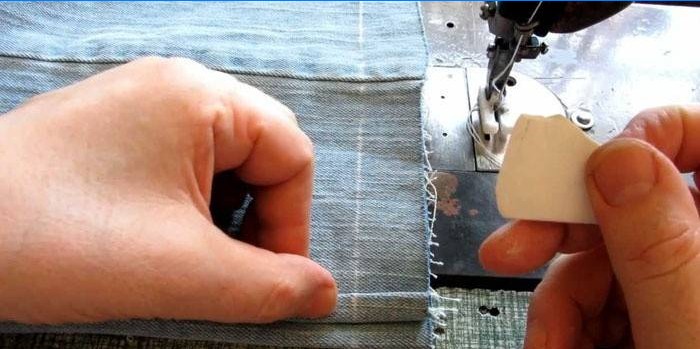 Kojų žymėjimas ir siuvimo mašina