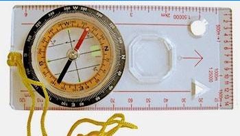 Turistinis kompaso modelis