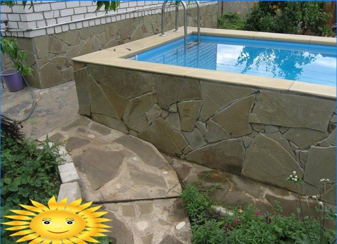 „Pasidaryk pats“ baseinas: betoninis dubuo