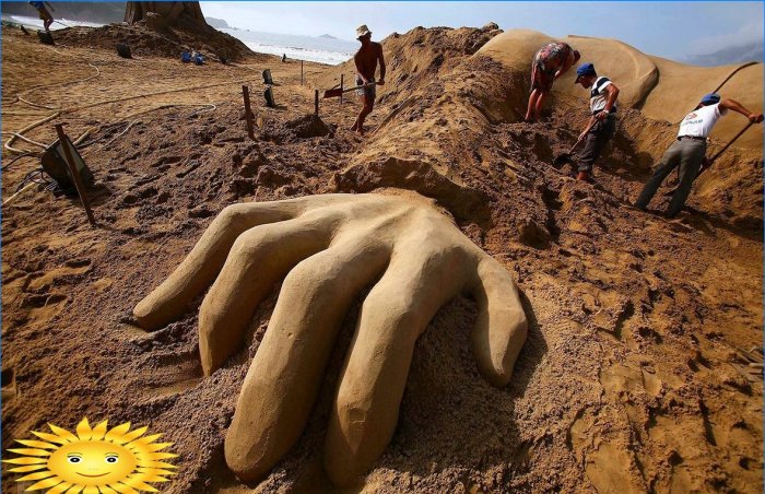 Smėlio skulptūros: nuotraukų pasirinkimas