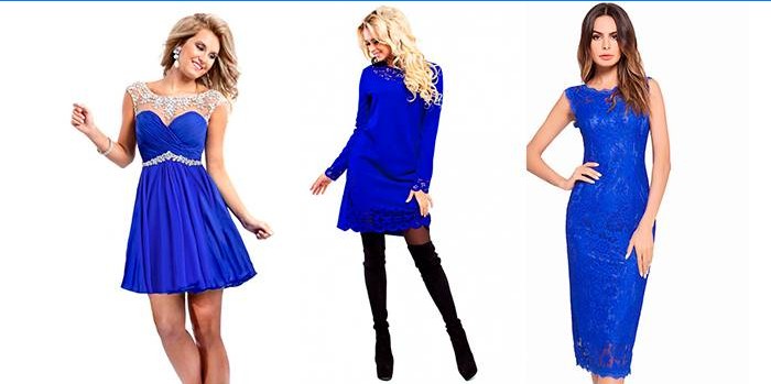 Mėlynos suknelės