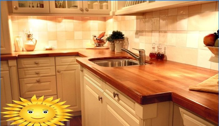 10 populiariausių virtuvės stalviršių medžiagų