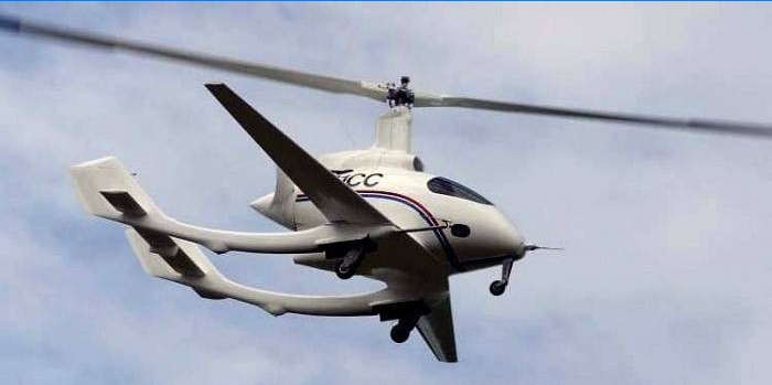 Skraidantis „Gyroplane Cartercopter“
