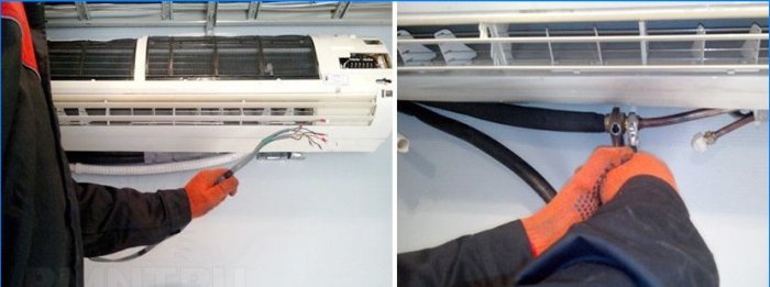 Išmontuojami oro kondicionieriai: kaip savo rankomis pašalinti suskaidytą sistemą