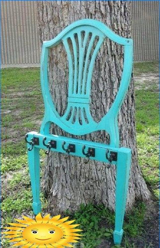 Ką galima pagaminti iš senos kėdės