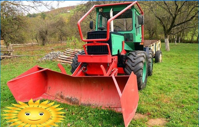 Kaip pasirinkti mini traktorių privačiam ūkiui