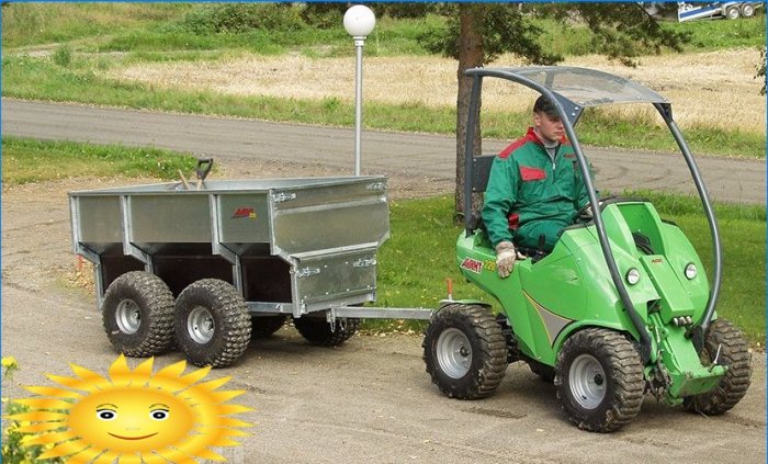 Kaip pasirinkti mini traktorių privačiam ūkiui