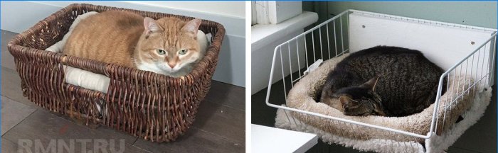Naminės kačių lovos