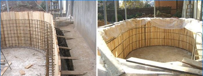 Kaip savo rankomis pastatyti baseiną su betoniniu dubeniu