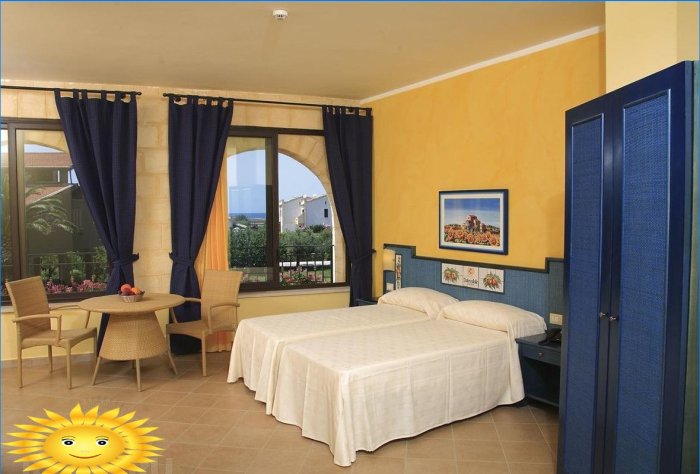 Viduržemio jūros regiono viešbučio interjeras