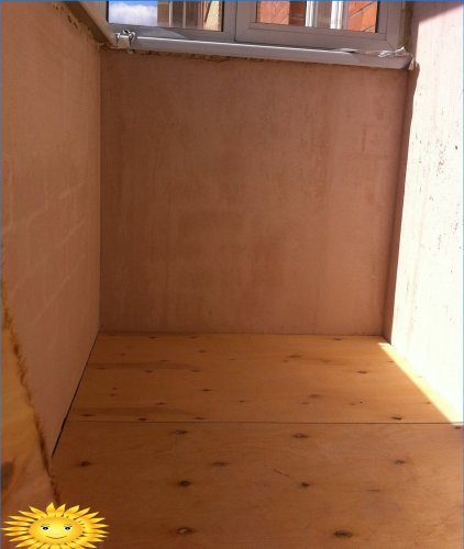 Balkonų izoliacija: kaip apšiltinti grindis
