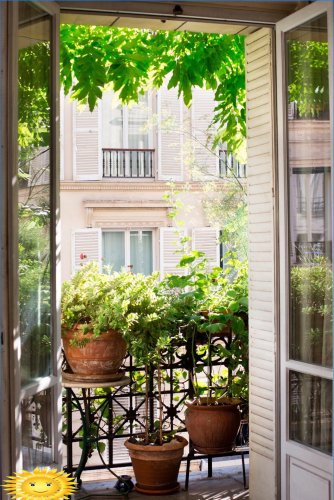 Prancūziškas balkonas: tipai, ypatybės, išdėstymas