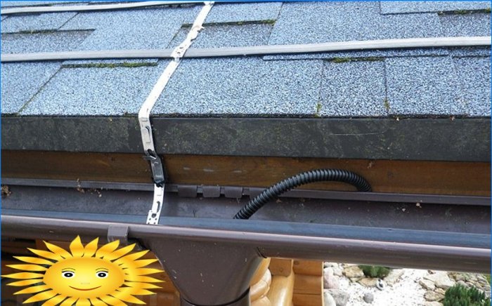 Stogo šildymas: kaip sukurti latakų ir stogų apsaugos nuo apledėjimo sistemą