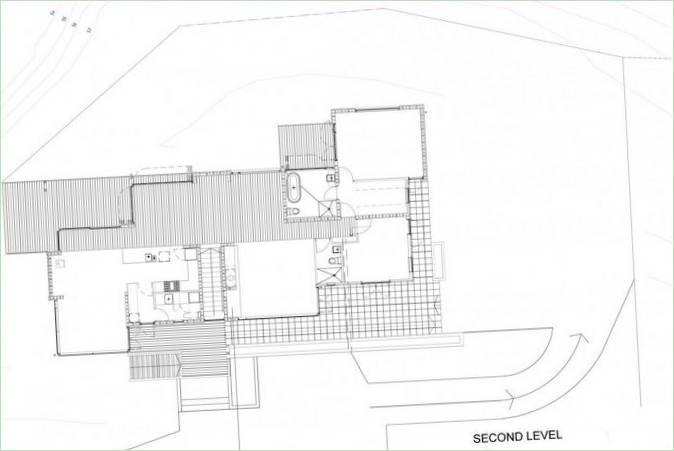 "Athfield Architects" sukurtas "Harding House" interjeras, Naujoji Zelandija