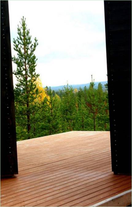 Kūrybiška ir šiuolaikiška vila "Villa Valtanen" atokioje, šaltoje Laplandijoje