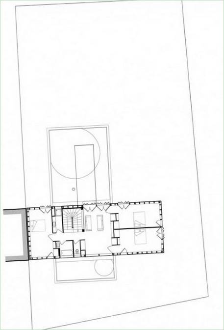 Konsolinio namo Prancūzijoje grindų planai