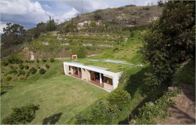 Casa Mirador, namas tarp kalnų Ekvadore