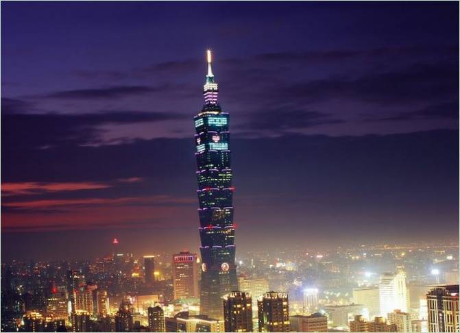 Taipėjaus 101 dangoraižis Taivane